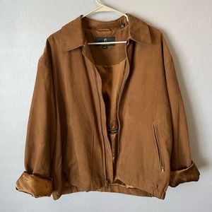 Brown Suede Jacket